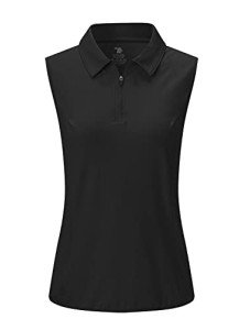 Men's Sleeveless Golf Polo Tank Top - Quick Dry