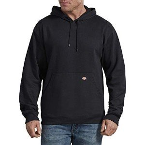 Dickies Men's Big & Tall Fleece Hoodie - Black