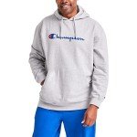 Champion Men's Powerblend Fleece Hoodie - Grey