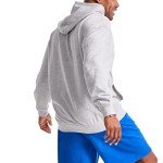 Champion Men's Powerblend Fleece Hoodie - Grey