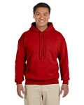 Gildan Men's Red Hooded Sweatshirt with Pocket, 5XL