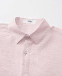 Men's Short Sleeve Casual Button Down Shirt - Light Pink