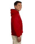 Gildan Men's Red Hooded Sweatshirt with Pocket, 5XL