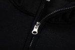 Men's Tactical Black Quarter Zip Hoodie