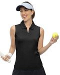 Men's Sleeveless Golf Polo Tank Top - Quick Dry
