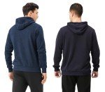Men’s Fleece Hoodies 2-Pack - Navy/Blue Melange