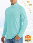 Men's Lightweight UV Protection 1/4 Zip Shirt