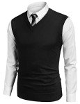 COOFANDY Men's Lightweight V-Neck Sweater Vest