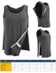Men's Adaptive Tearaway Snap Tanks - Dark Grey