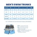MaaMgic Men's Quick-Dry Solid Swim Trunks