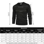 COOFANDY Men's Slim Fit V Neck Sweater - Black