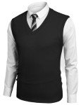 COOFANDY Men's Casual V-Neck Sleeveless Vest
