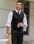 COOFANDY Men's Casual V-Neck Sleeveless Vest