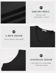 COOFANDY Men's Casual V-Neck Sleeveless Vest