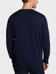 Nautica Men's Soft V-Neck Sweater - Navy