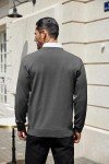 COOFANDY Men's V Neck Cardigan with Pockets