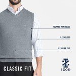 IZOD Men's V-Neck Sweater Vest, Big & Tall