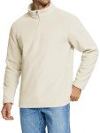 Lightweight Men's Zip Pullover Fleece Sweatshirt