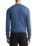 Calvin Klein Men's Merino Wool V-Neck Sweater, Blue