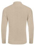 Men's V-Neck Lightweight Knit Cardigan - Beige