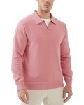 KALLSPIN Men's Lightweight V-Neck Long Sleeve Sweater