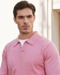KALLSPIN Men's Lightweight V-Neck Long Sleeve Sweater