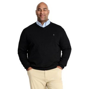 IZOD Big & Tall V-Neck Sweater for Men