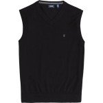 IZOD Men's Big & Tall V-Neck Sweater - Black