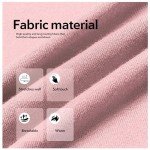 Men's V-Neck Slim Fit Sweater - Light Pink