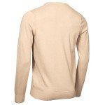 Calvin Klein Men's Latte V-Neck Golf Sweater