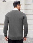 COOFANDY Men's Lightweight V Neck Cardigan Sweater