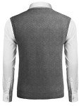 COOFANDY Men's Slim Fit Sleeveless V-Neck Sweater