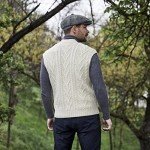Men’s 100% Merino Wool V-Neck Knit Vest