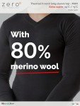 Men's Merino Wool Long Sleeve V-Neck Sweater