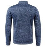 Men's Lightweight Fleece Lined Quarter Zip Pullover