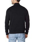 Nautica Men's Black Quarter-Zip Sweater - Large