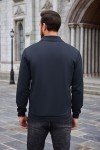 COOFANDY Men’s Casual Quarter Zip Pullover Hoodie