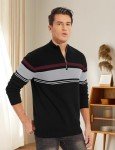 Men's Slim Fit 1/4 Zip Knitted Sweater