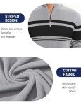 Men's Slim Fit 1/4 Zip Knitted Sweater