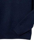 Men's Navy Soft Touch Quarter-Zip Sweater