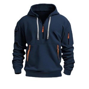 Men's Tactical Hoodies & Vintage Pullover Sweaters