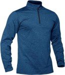 TACVASEN Men's Fleece Quarter Zip Pullover Sweatshirt