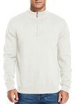 Men's Slim Fit Quarter Zip Pullover Sweater