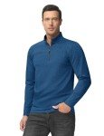 TACVASEN Men's Fleece Quarter Zip Pullover Sweatshirt
