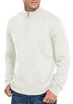 Men's Slim Fit Quarter Zip Pullover Sweater