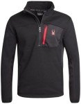Spyder Men's Quarter Zip Fleece Pullover Sweater