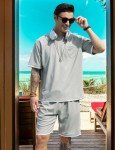 Men's Summer Casual 2-Piece Beach Outfit Set