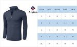 AIYINO Men's Lightweight Cotton Quarter Zip Sweater