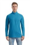 Men's Long Sleeve Quarter Zip UV Protection Shirt