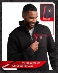 Spyder Men's Quarter Zip Fleece Pullover Sweater